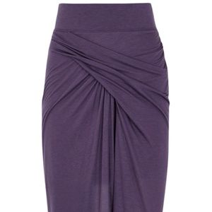 Helmut Lang NWOT Entity Draped Jersey Skirt XS / S